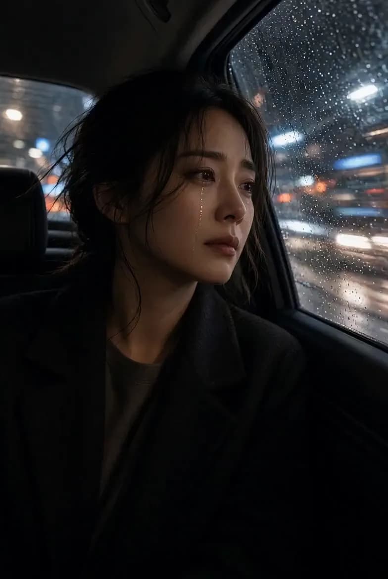Tears on the Car Window